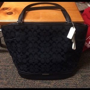 Coach brand tote bag
